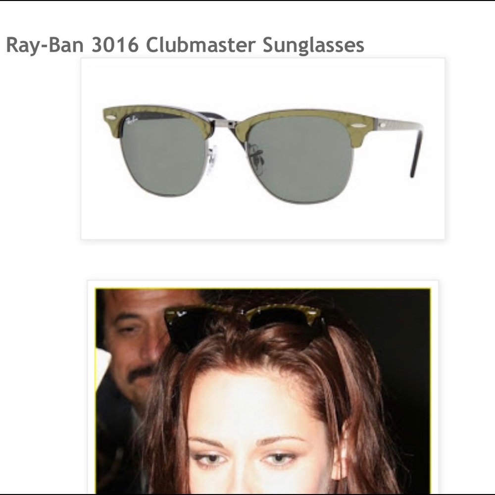 🙏🏼ISO🙏🏼 Ray-Ban 3016 Clubmaster Sunglasses❤️💓